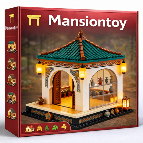 Mosaic Market Pavilion Building Set